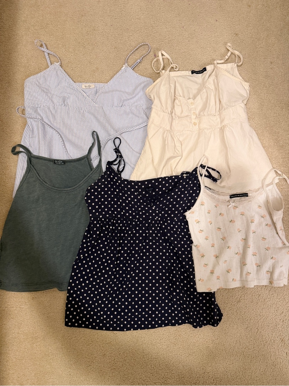 Brandy Melville tank top bundle of 5
